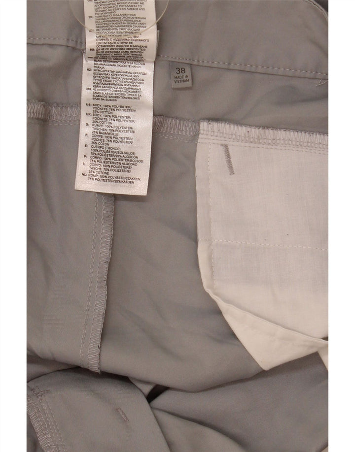 Ανδρικό σορτς Chino Adidas W38 XL σε γκρι πολυεστέρα