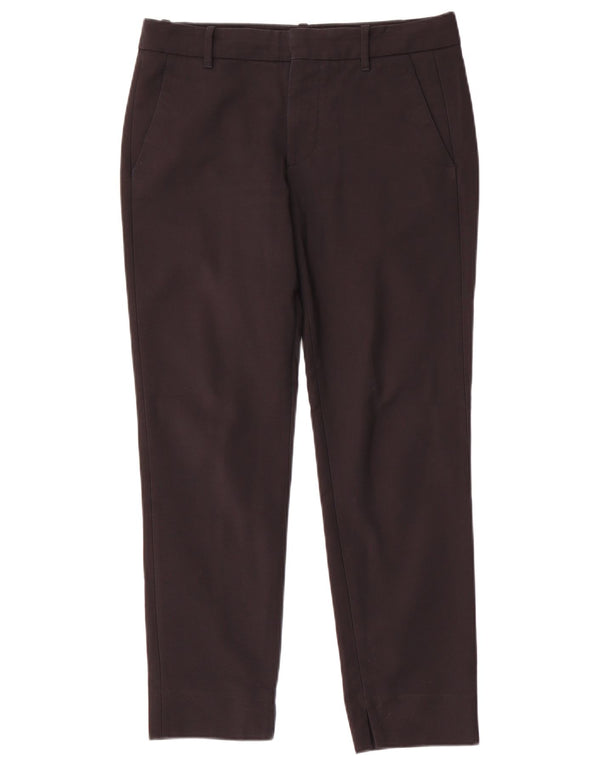 Zara Γυναικείο Slim παντελόνι Chino Small W26 L27 Μαύρο βαμβακερό