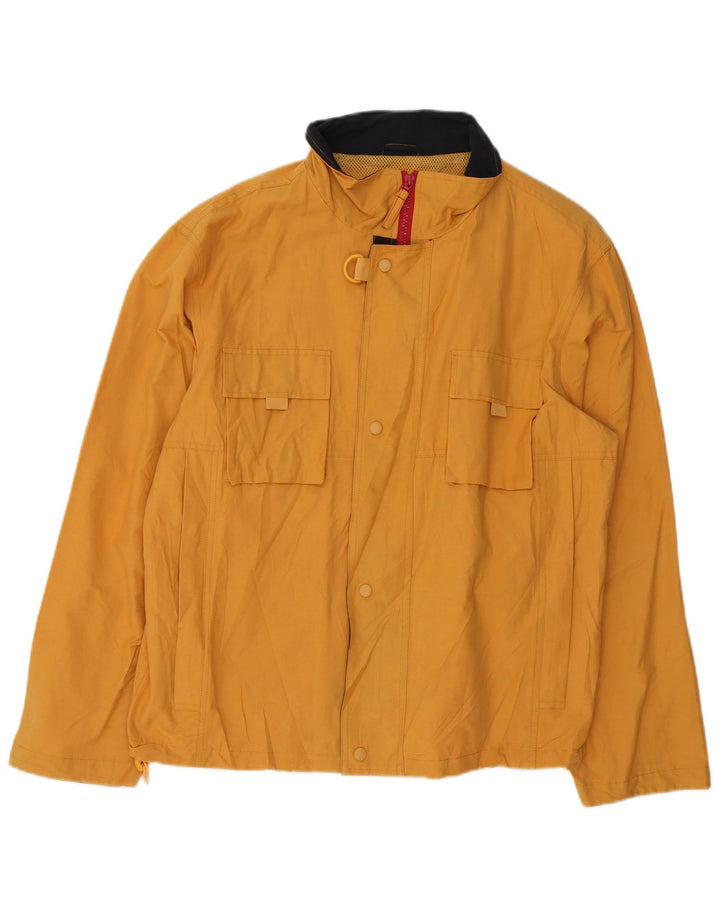 Vintage Ανδρικό μπουφάν βροχής UK 42 XL Yellow Nylon