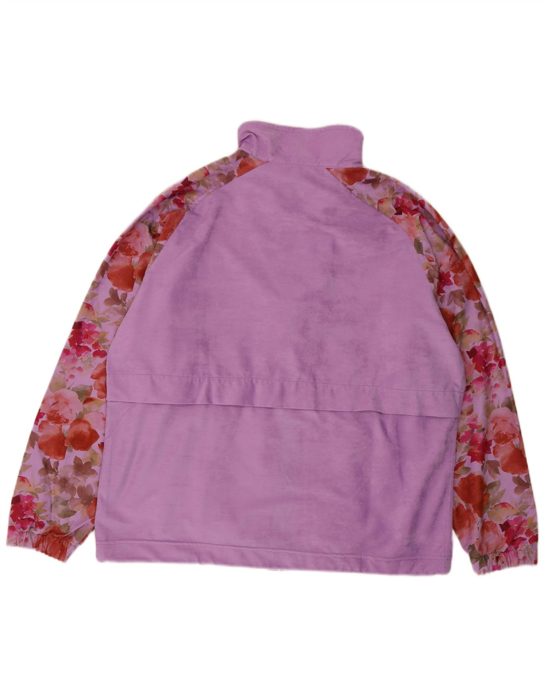 La Font Ανδρική βελούδινη αθλητική φόρμα Top Jacket IT 48 Medium Purple Floral