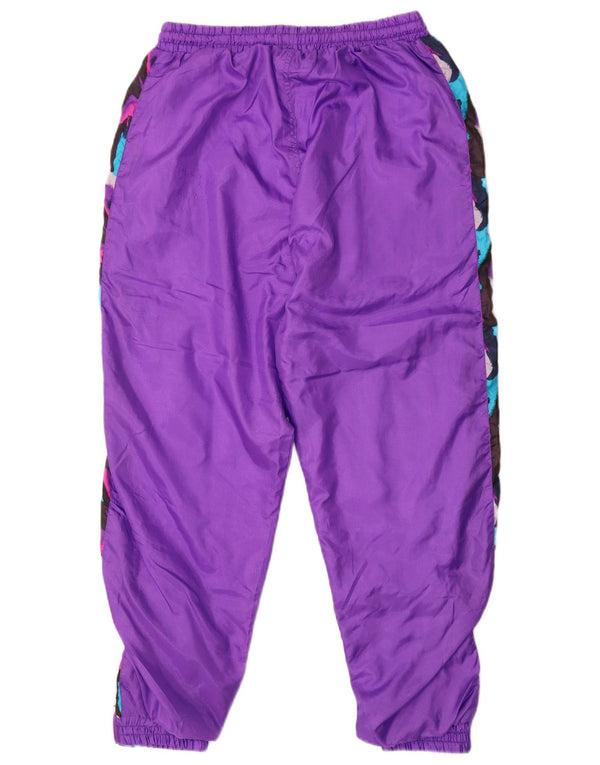 Ανδρική φόρμα VINTAGE Παντελόνι Joggers Medium Purple Colourblock Nylon