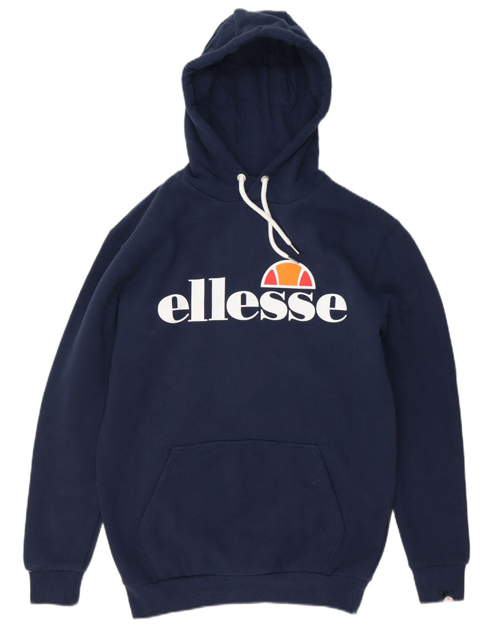ELLESSE Ανδρικό γραφικό κουκούλα Jumper XS Navy Blue