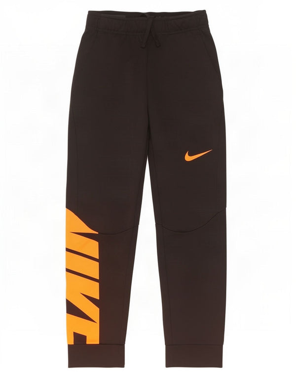 Παντελόνι αθλητικής φόρμας Nike Boys Dri Fit Joggers 12-13 ετών μεγάλο μαύρο