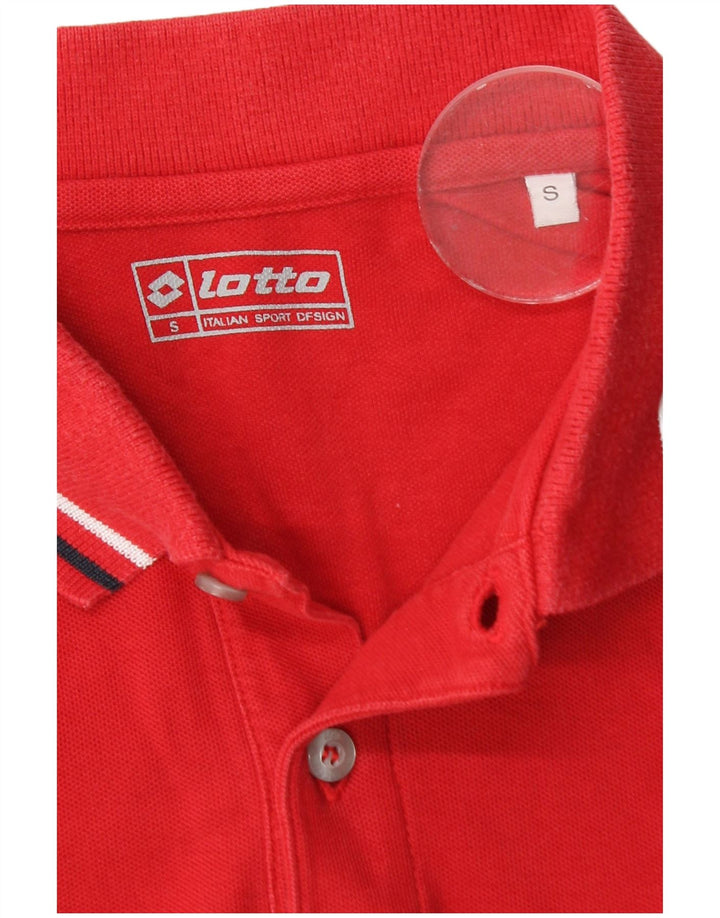 Lotto Ανδρικό πουκάμισο Polo Μικρό κόκκινο