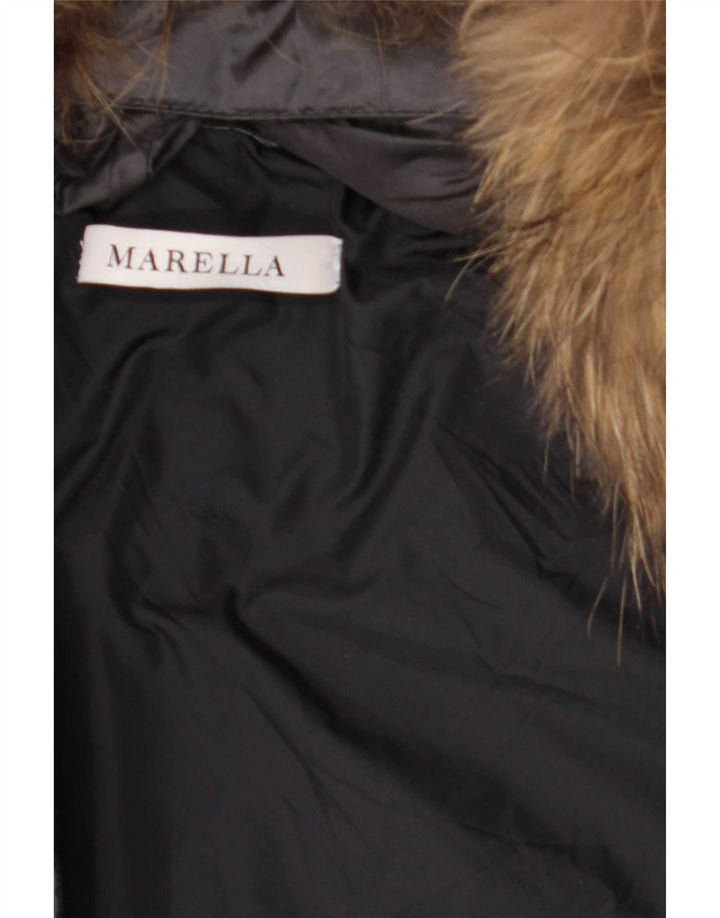 Γυναικείο μπουφάν Marella UK 10 Small Grey Polyamide