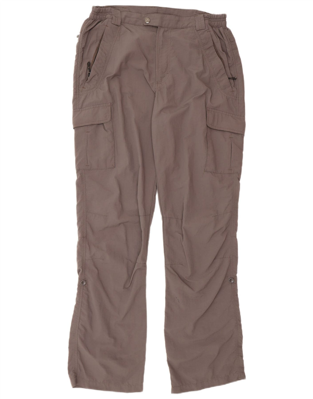 Brugi Ανδρικό ίσιο παντελόνι Cargo W34 L34 Grey Polyamide