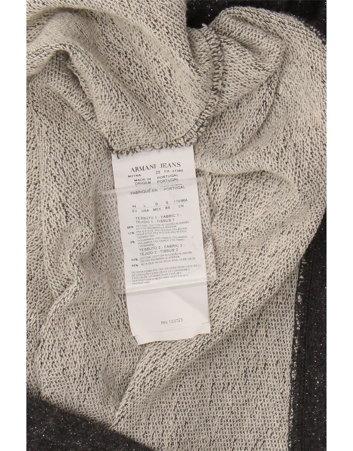 Armani Jeans Γυναικείο Φούτερ Jumper EU 44 XL Γκρι βαμβακερό