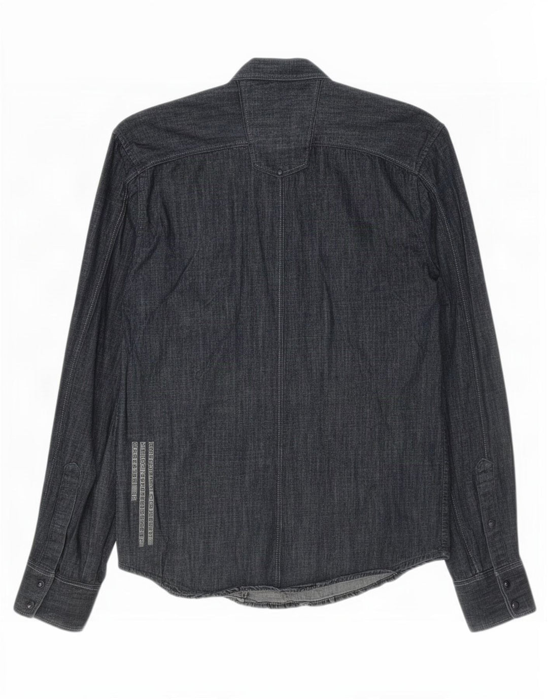 Jack & Jones Ανδρικό Τζιν Πουκάμισο Μικρό Μπλε Βαμβακερό