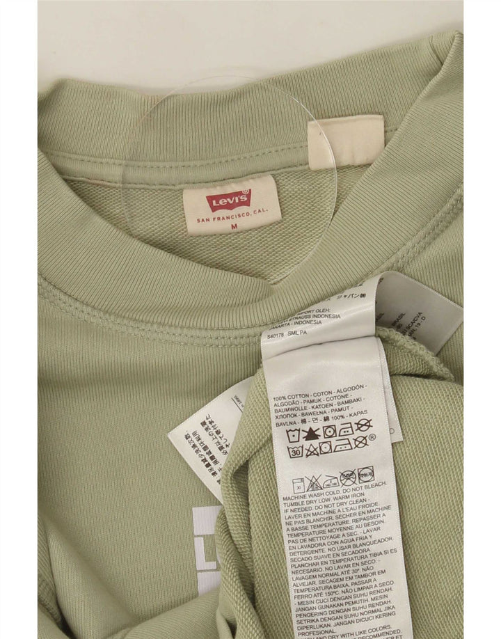 Ανδρικό φούτερ Levi's Jumper Μεσαίο πράσινο βαμβακερό