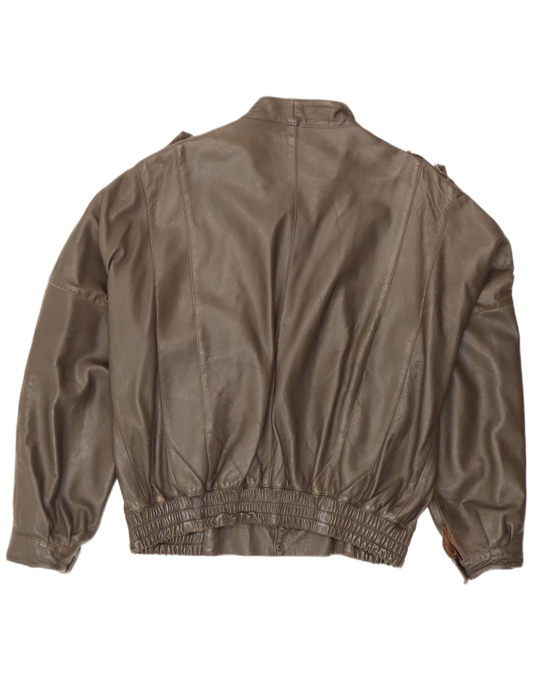 Vintage Ανδρικό Δερμάτινο Μπουφάν IT 52 XL Καφέ Δερμάτινο
