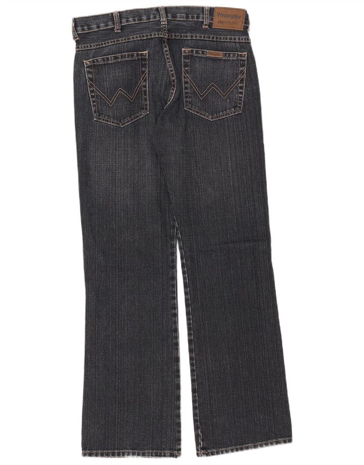 Ανδρικό τζιν WRANGLER Bootcut W32 L32 Navy Blue Cotton