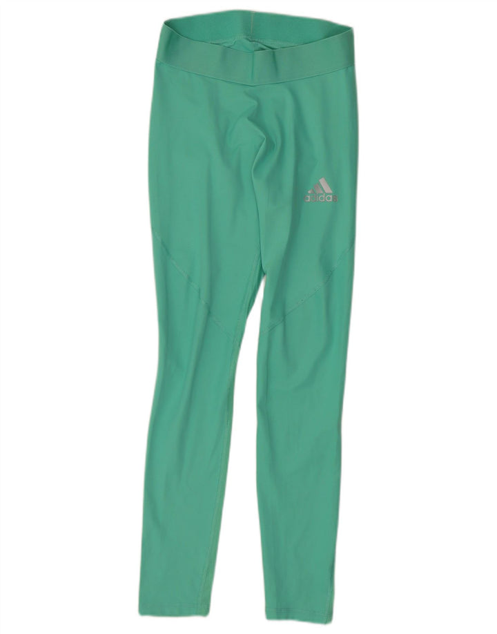 Γυναικείο κολάν Adidas Climacool UK 12 Medium Turquoise