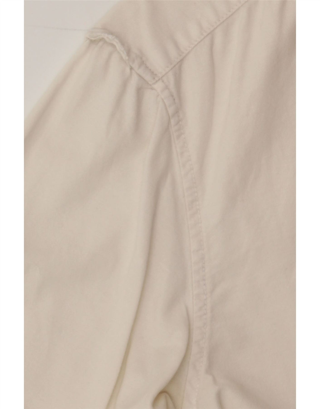 GAP Mens Standard Fit Shirt Medium White Cotton Vintage Gap and Second-Hand Gap from Messina Hembry 