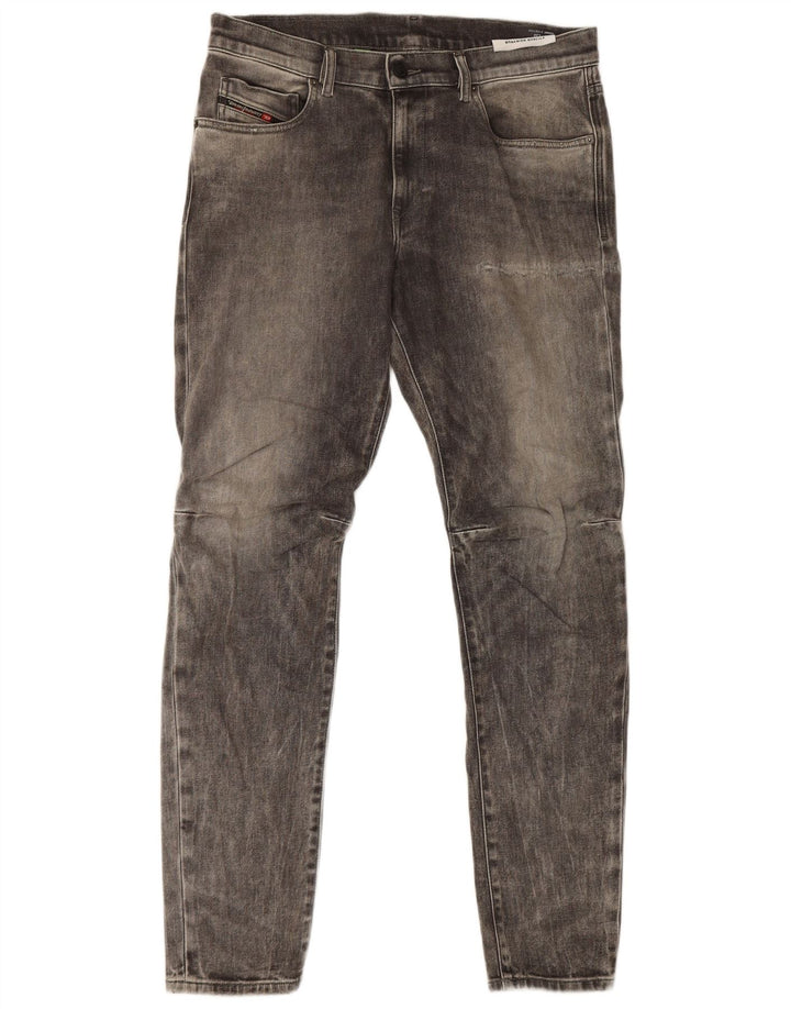 Diesel Ανδρικό D-Strukt Slim Jeans W32 L32 Γκρι βαμβακερό