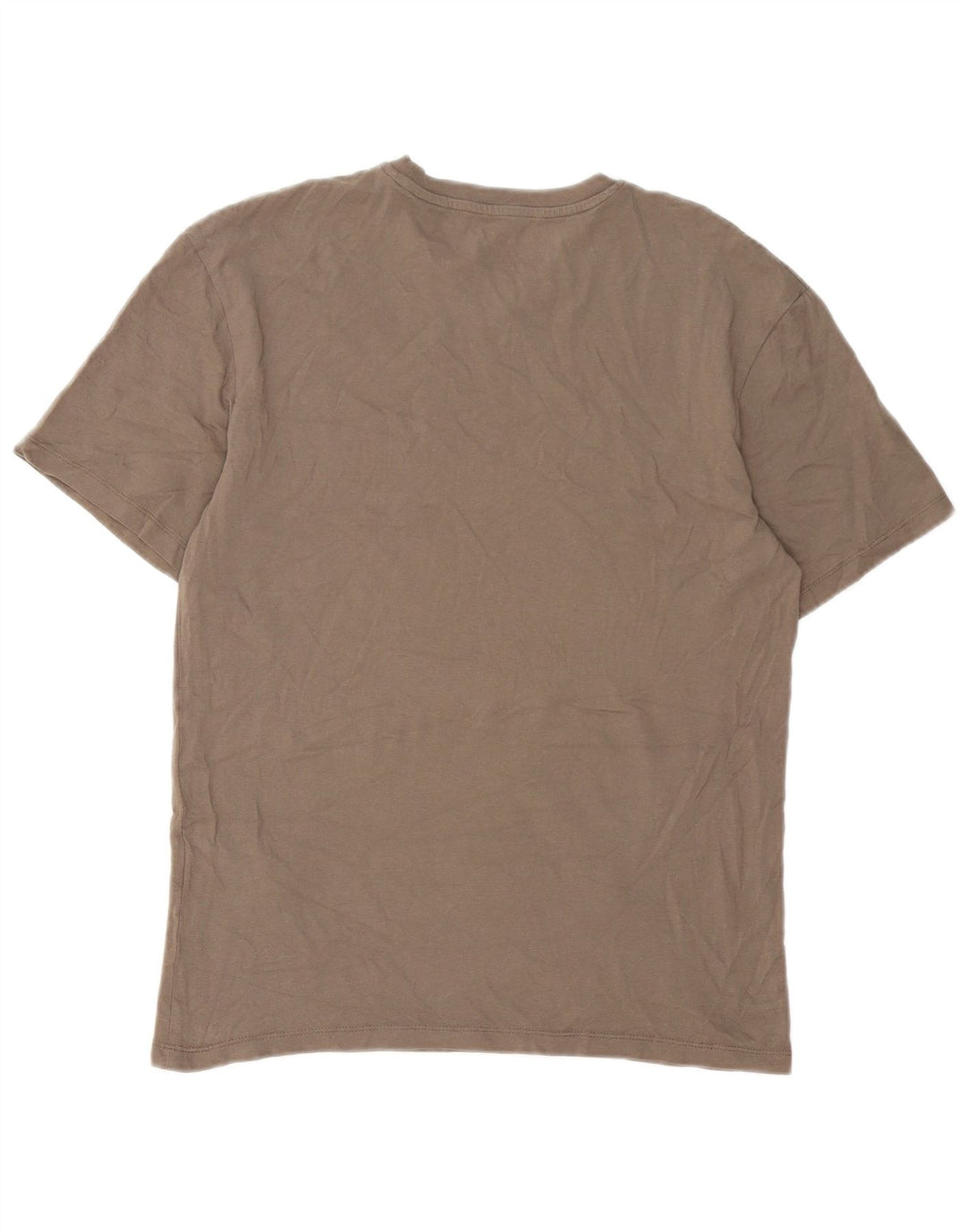 Jack & Jones Ανδρικό T-Shirt Τοπ μεσαίο καφέ βαμβακερό