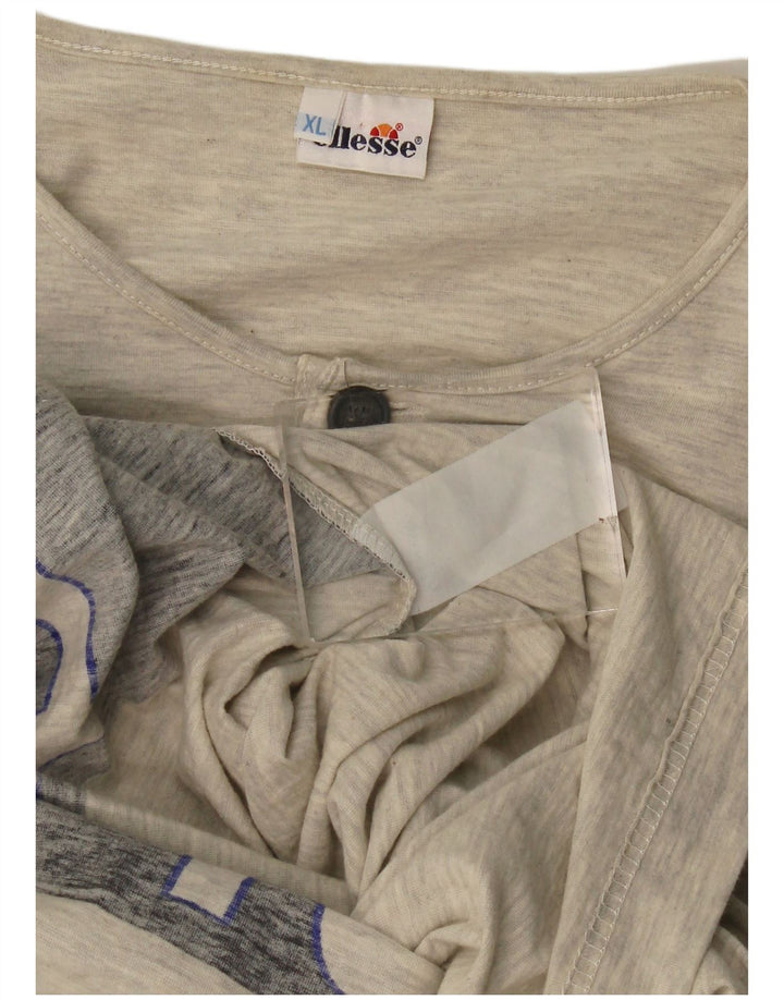 Ανδρικό γραφικό T-Shirt Ellesse Top XL Grey Colourblock