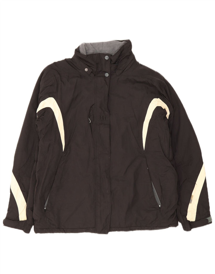 Helly Hansen γυναικείο τζάκετ αντιανεμικό UK 38 Medium Black Colorblock Nylon