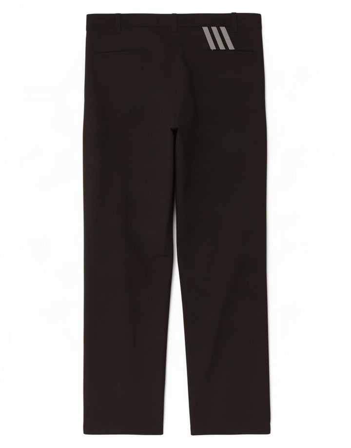 Ανδρικό ίσιο παντελόνι Chino Adidas W38 L29 Μαύρο πολυεστέρα
