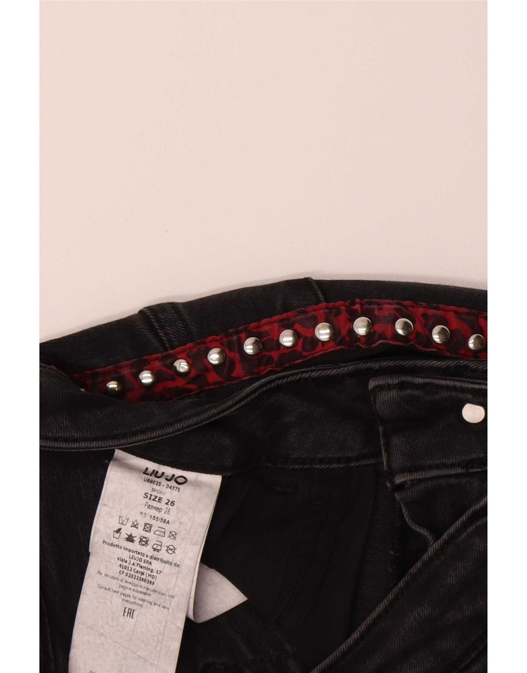 Liu Jo Γυναικείο Bootcut Jeans W26 L31 Μαύρο βαμβακερό