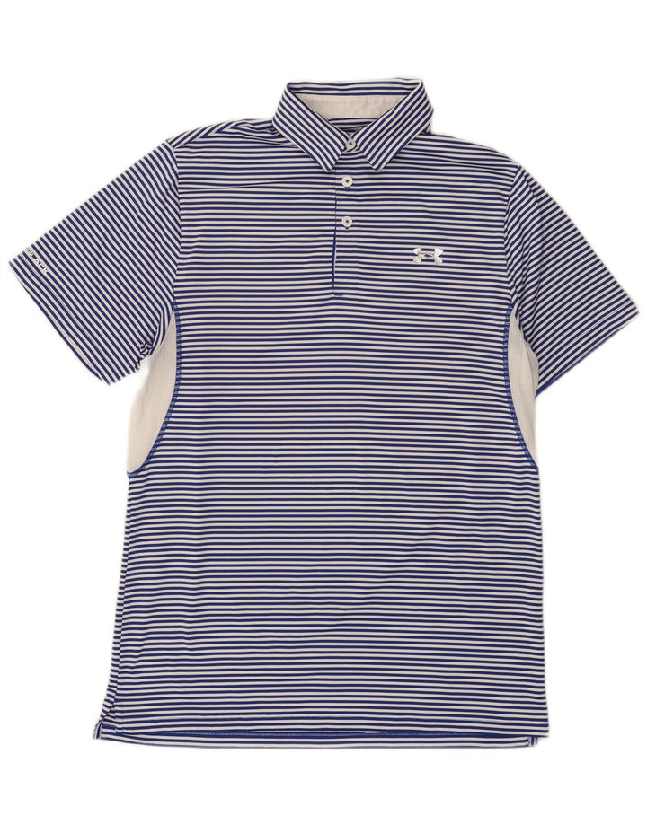 Under Armour Ανδρικό Heat Gear Polo πουκάμισο μεσαίου μπλε πολυεστέρα