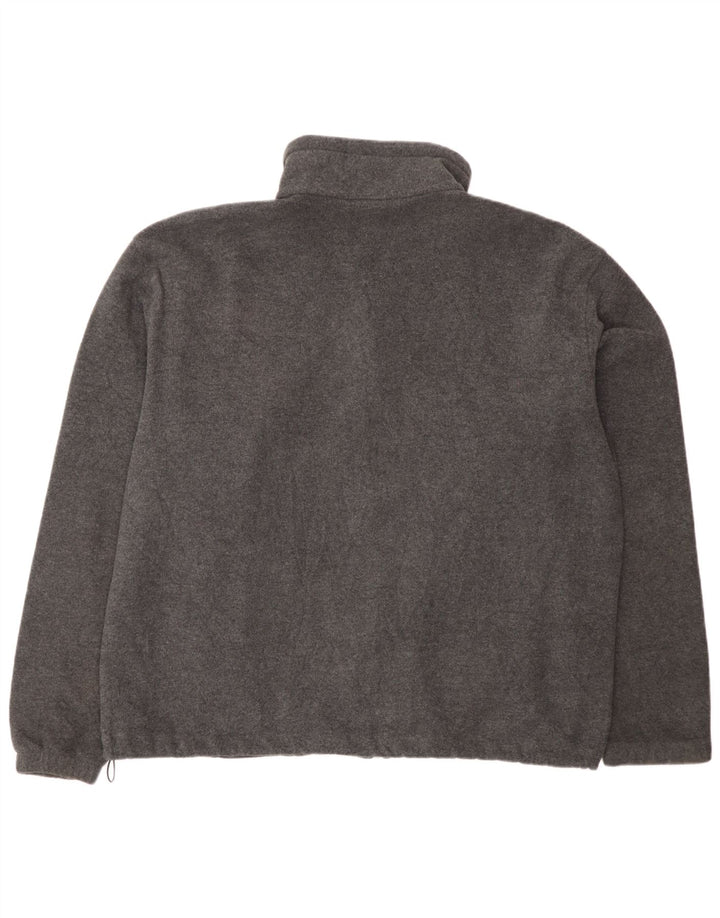 Columbia Ανδρικό Fleece Jacket UK 42 XL Γκρι Πολυεστέρας