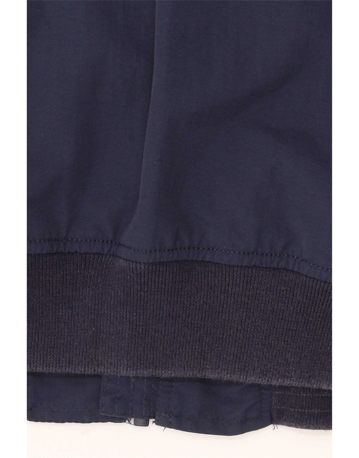 Ανδρικό μπουφάν Tommy Hilfiger UK 38 Medium Navy Blue ριγέ πολυαμίδιο
