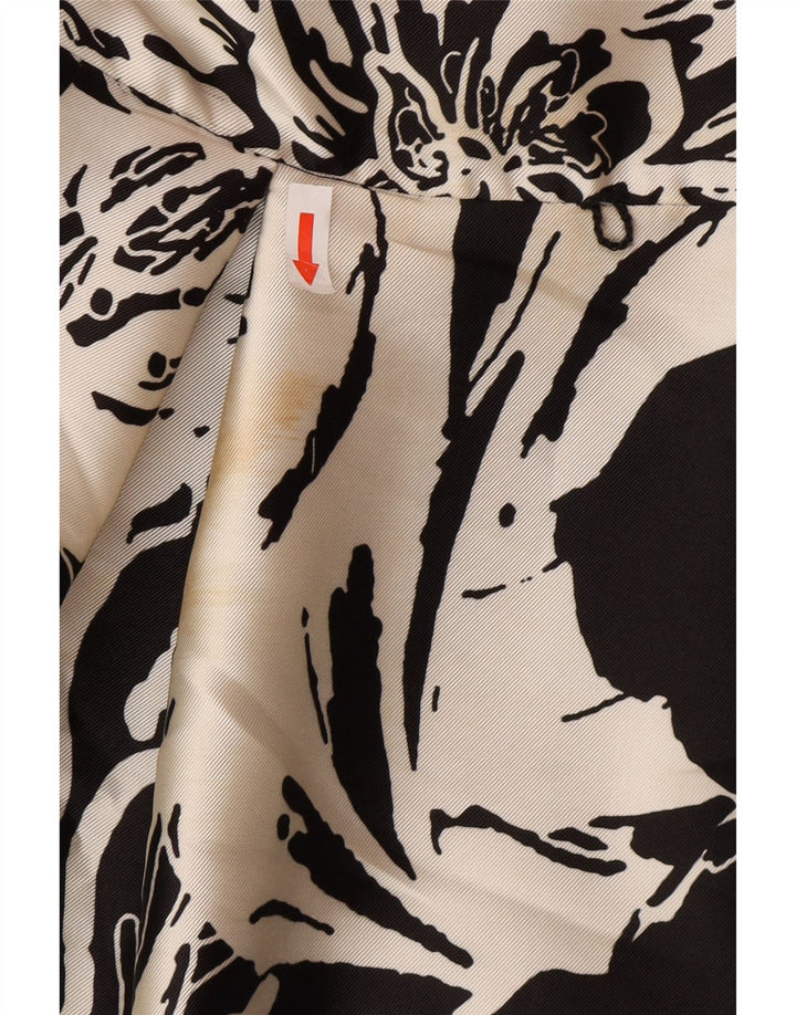 Γυναικείο φόρεμα Coast A-Line UK 8 Small Black Floral Polyester