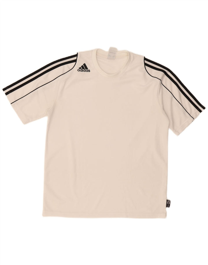 Ανδρικό T-Shirt Climalite ADIDAS Top Medium White
