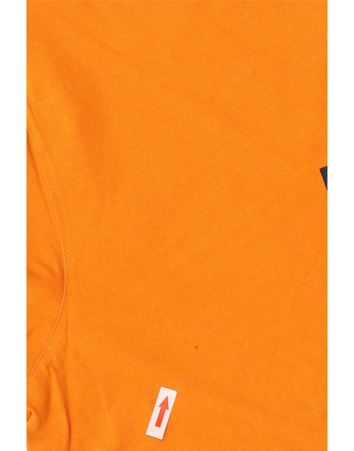 Ανδρικό γραφικό μπλουζάκι Puma Top Large Πορτοκαλί