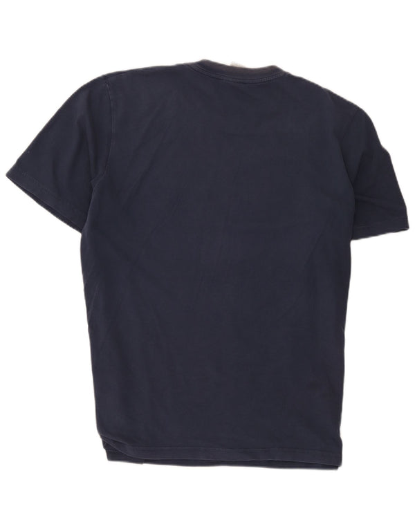 Ανδρικό γραφικό μπλουζάκι NIKE Top UK 42/44 Large Navy Blue