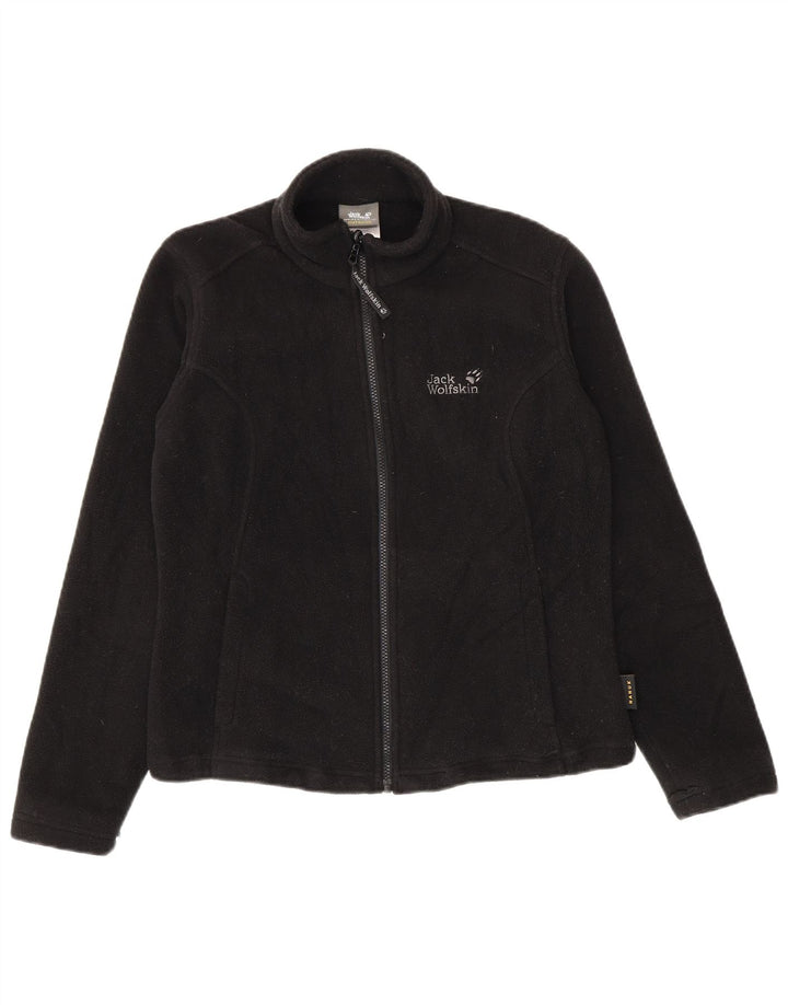 Jack Wolfskin Γυναικεία επένδυση Fleece Jacket UK 12/14 Μεσαίο μαύρο πολυεστέρα