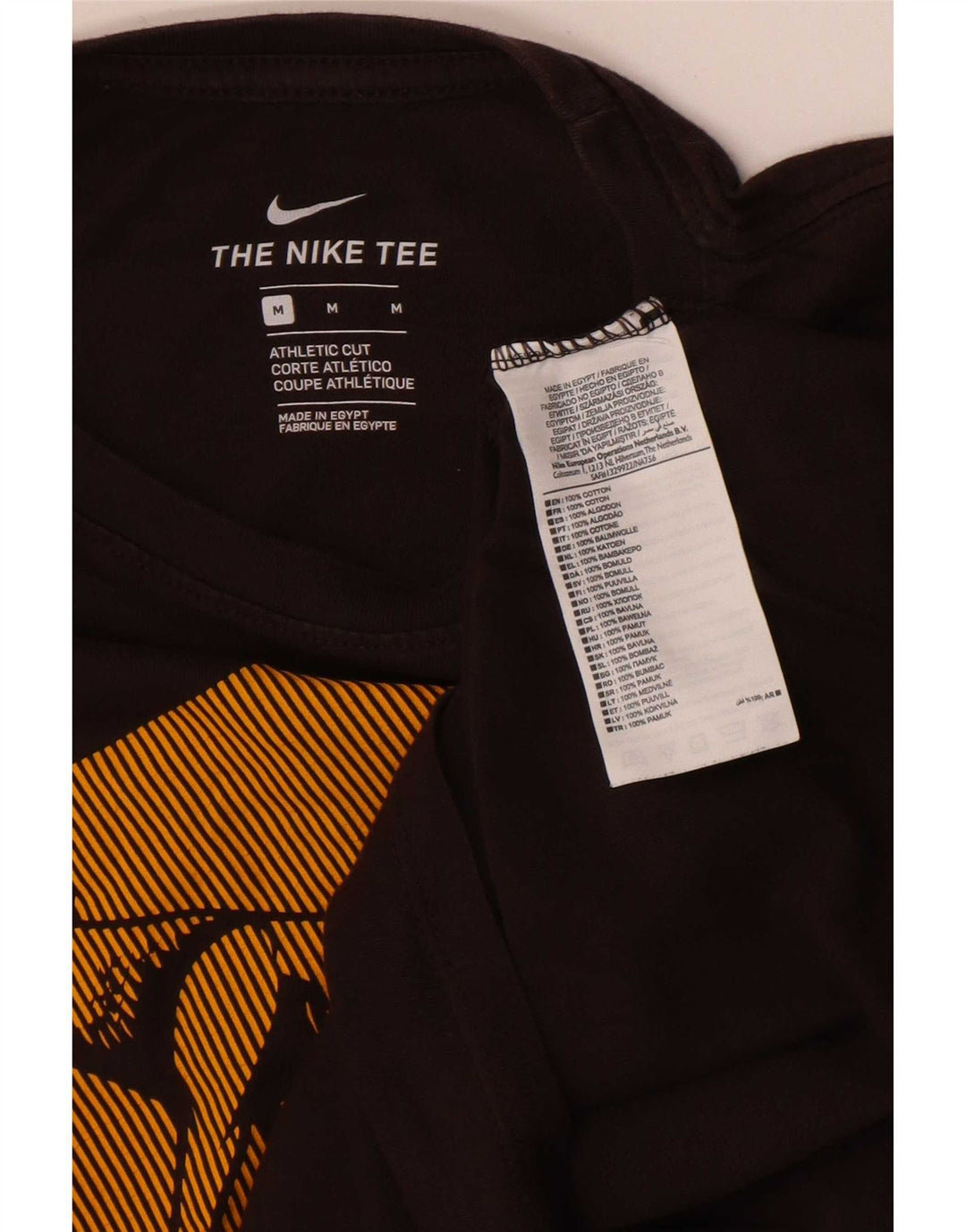 Ανδρικό γραφικό μπλουζάκι Nike Roma, μεσαίο καφέ βαμβακερό