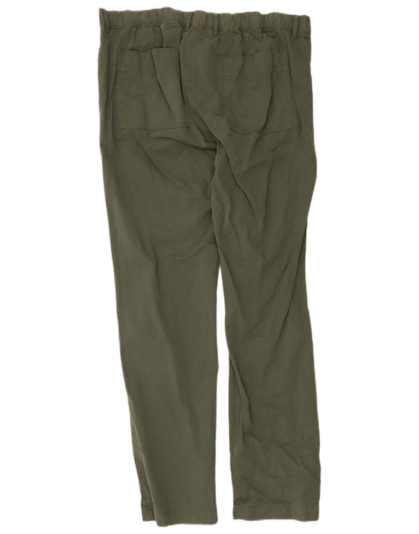 Marks & Spencer Ανδρικό παντελόνι Chino Slim Fit W40 L33 Πράσινο βαμβακερό