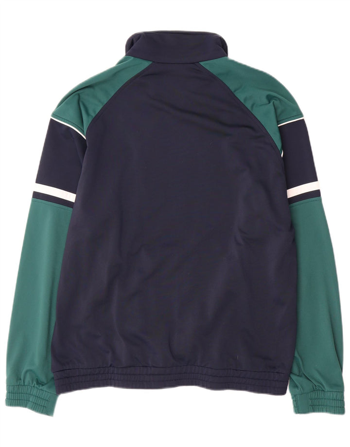 Ανδρική φόρμα Lotto Top Jacket Small Navy Blue Colorblock Polyester