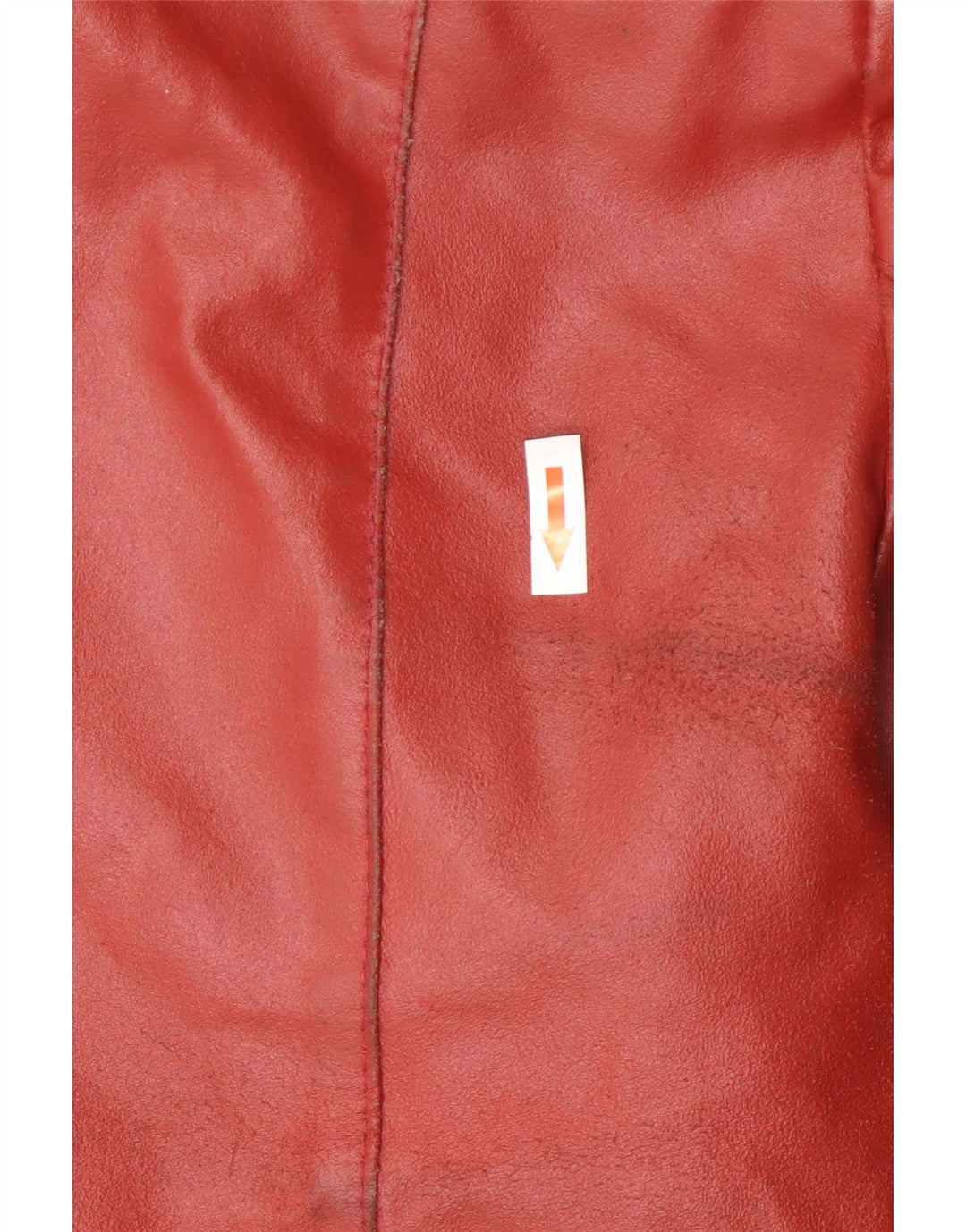 Vintage Γυναικείο Δερμάτινο Μπουφάν UK 14 Medium Red