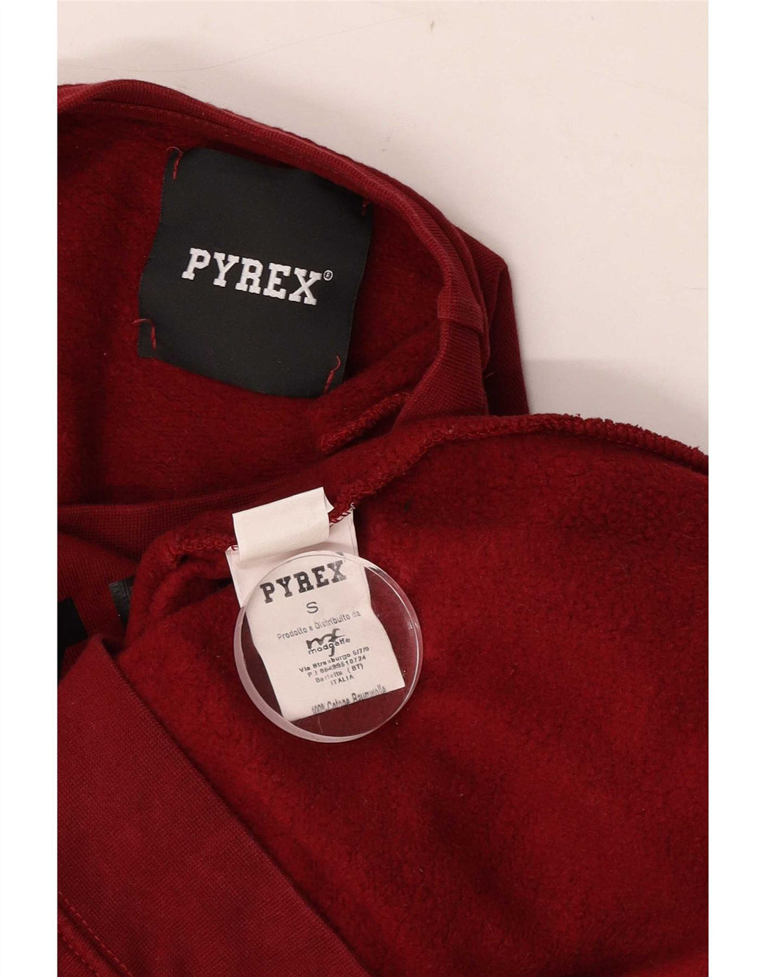 Ανδρικό γραφικό φούτερ Pyrex Jumper Μικρό Βουργουνδί Βαμβακερό