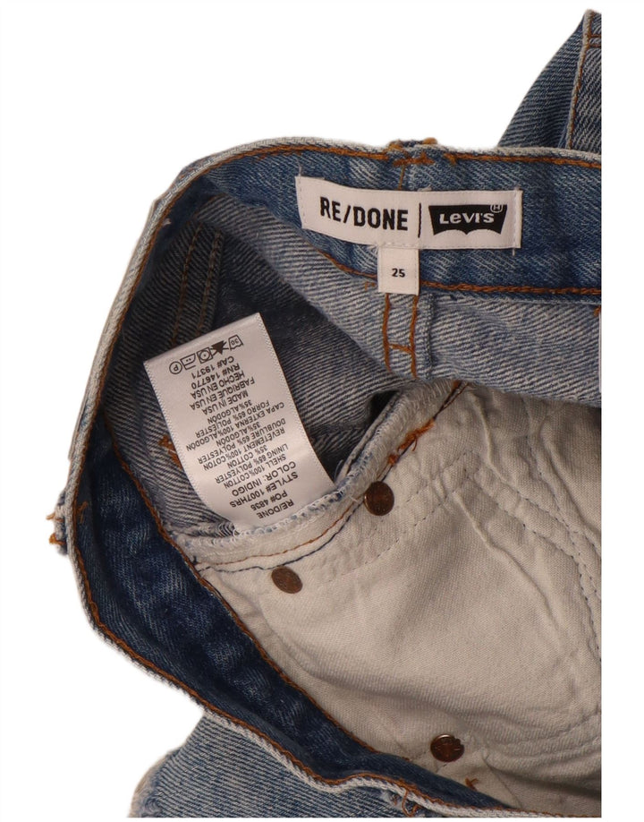 Γυναικείο τζιν σορτς Levi's W25 XS Μπλε βαμβακερό