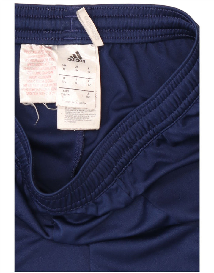 Αθλητικά σορτς ADIDAS για αγόρια Climalite 11-12 ετών Μεγάλο Navy Blue