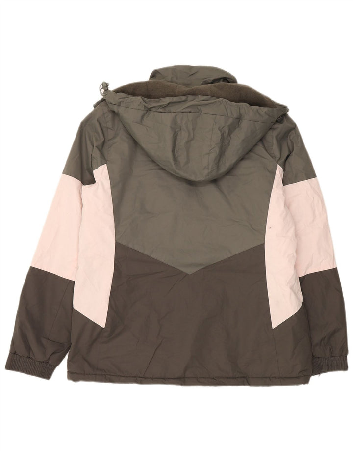 Mountain Warehouse Γυναικείο Αντιανεμικό Μπουφάν UK 14 Large Khaki Colourblock