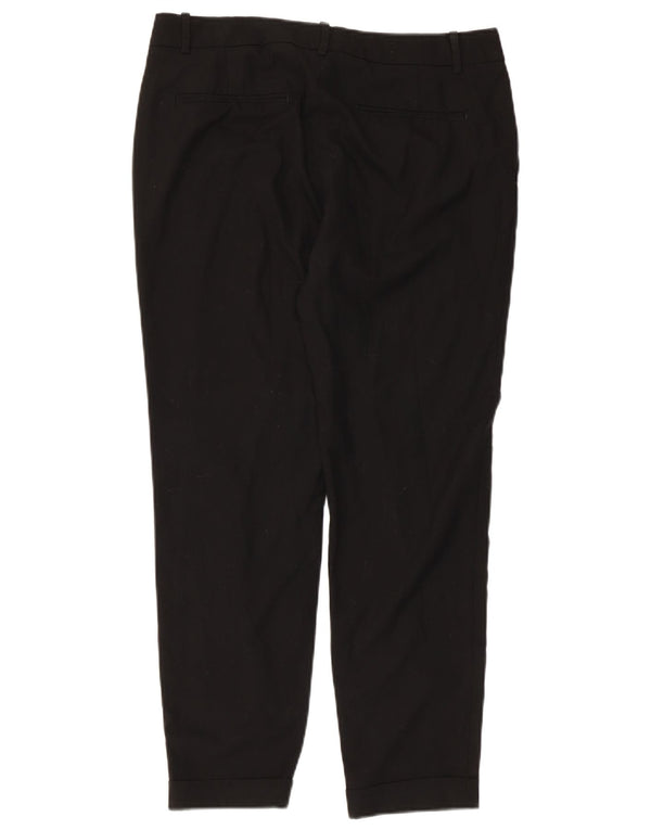 Zara Γυναικείο κωνικό παντελόνι EU 38 Small W28 L25 Μαύρο