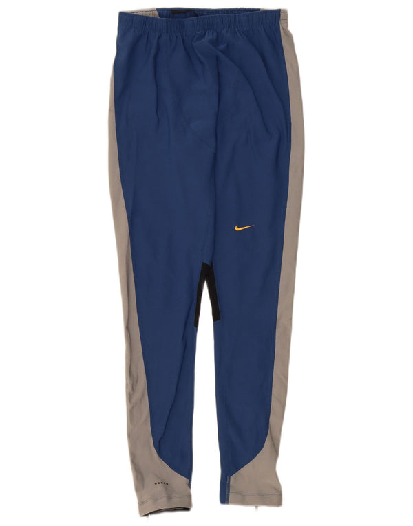 Γυναικεία αθλητικά παντελόνια Nike UK 14 Large Blue Colourblock Πολυεστέρας