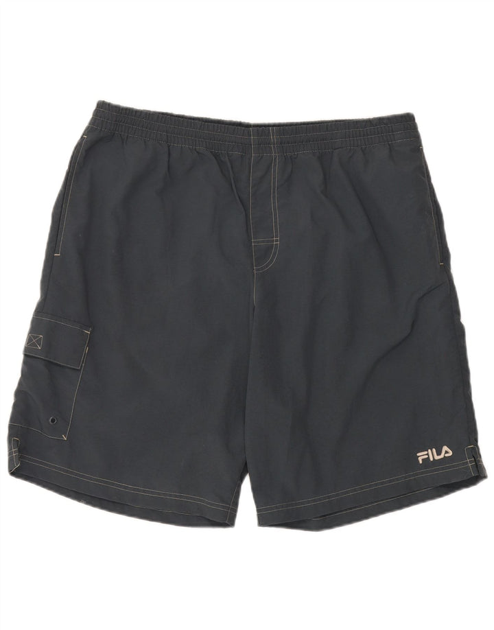 Ανδρικό αθλητικό σορτς Fila XL Grey Polyamide