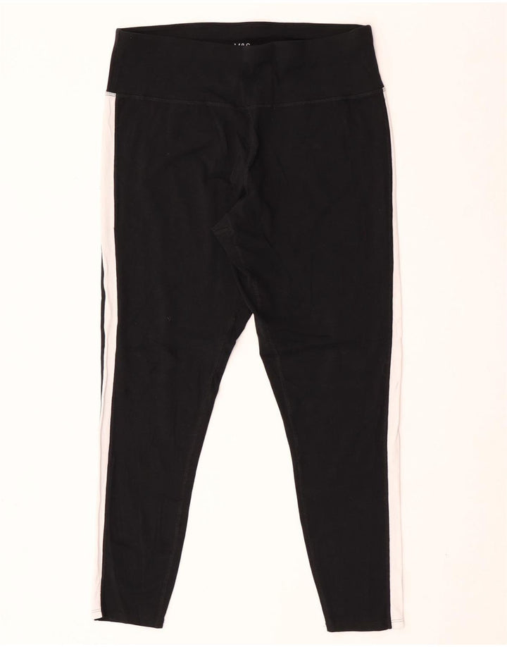 Marks & Spencer Γυναικεία Κολάν UK 16 Large Black Colourblock Βαμβακερά