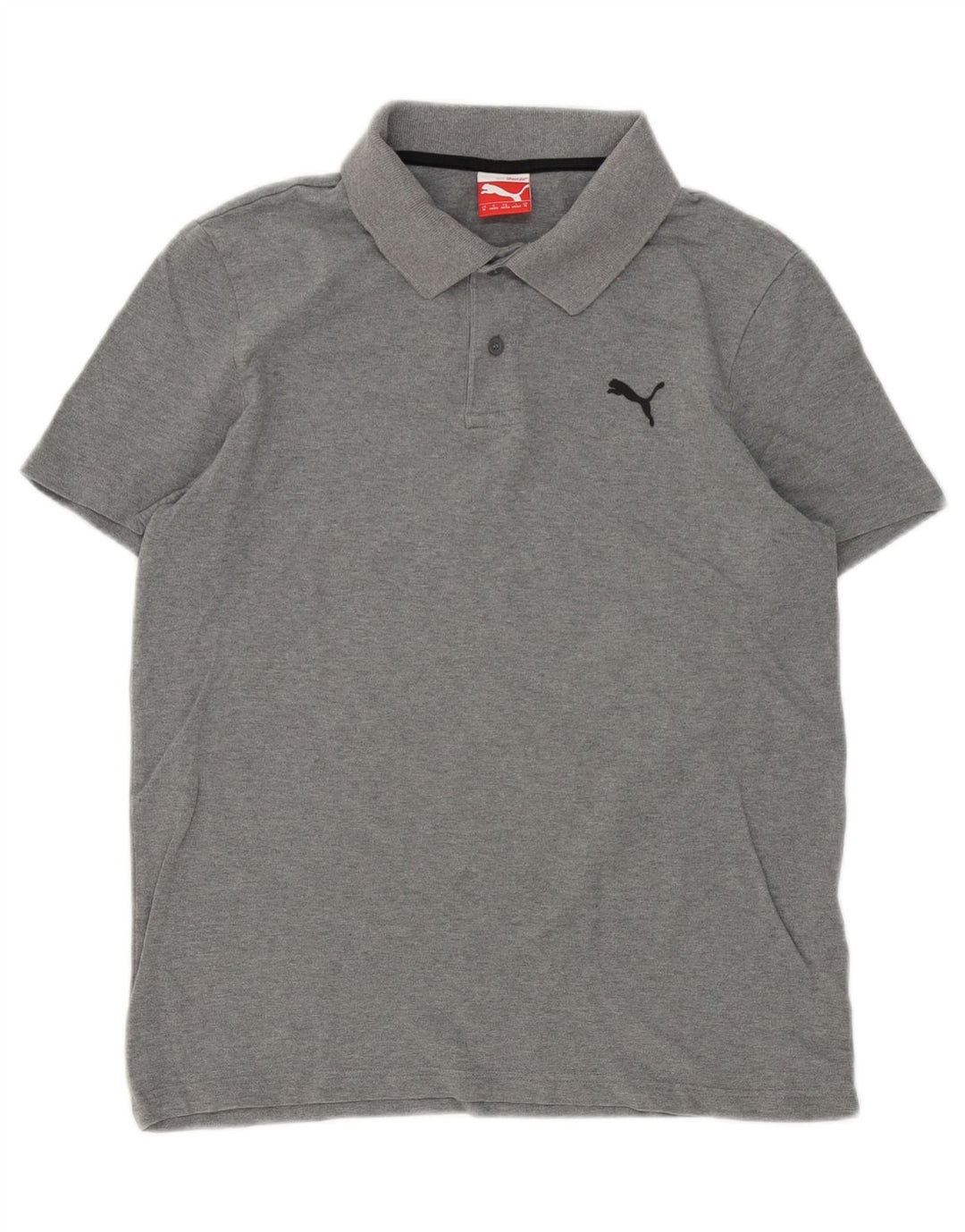 Ανδρικό πουκάμισο Polo Puma, Βαμβακερό μεσαίο γκρι