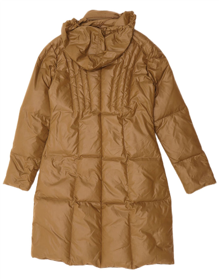 Guess Γυναικείο παλτό με κουκούλα UK 14 Medium Khaki Polyamide