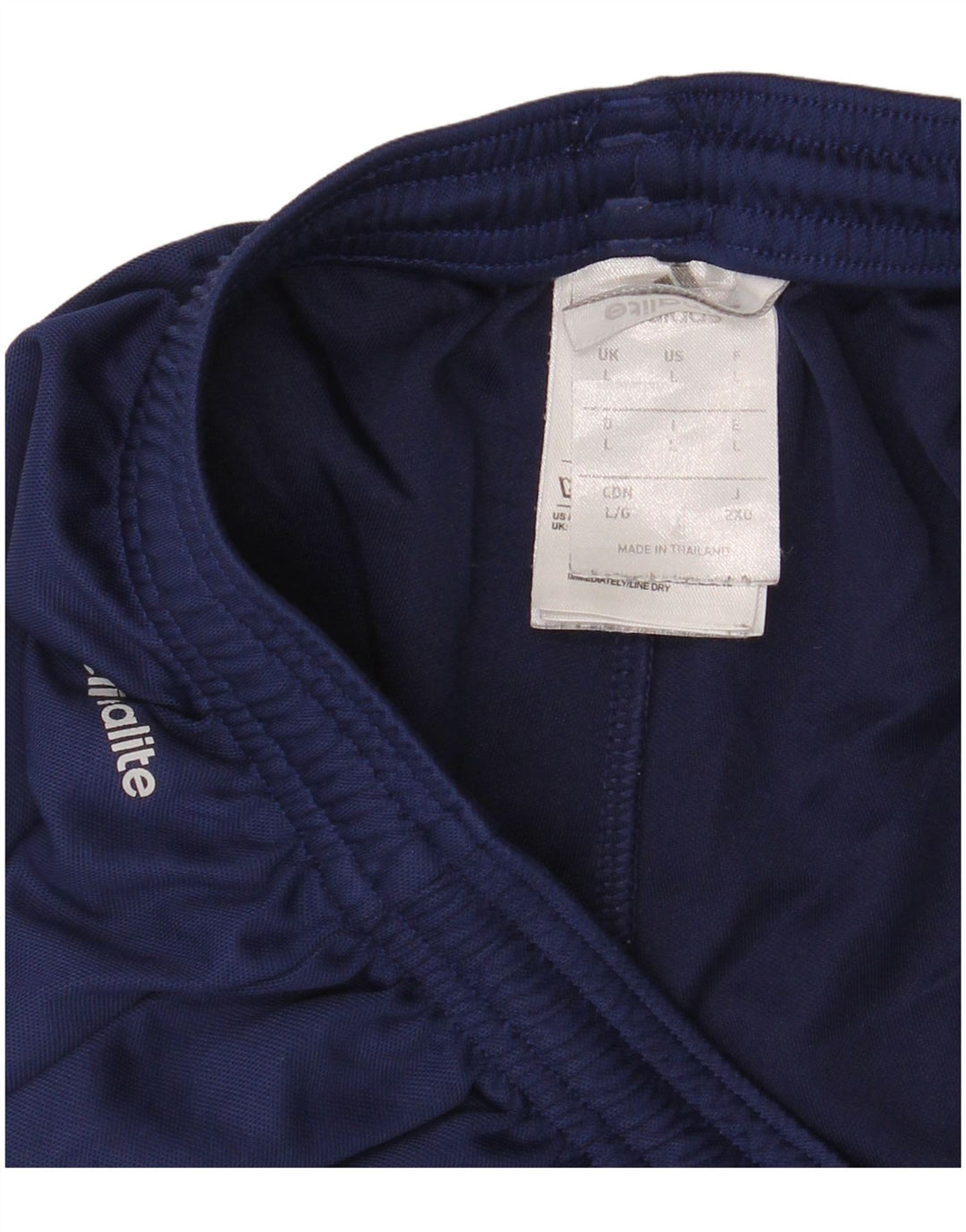 ADIDAS Mens Climalite Sport Shorts Large  Navy Blue Polyester