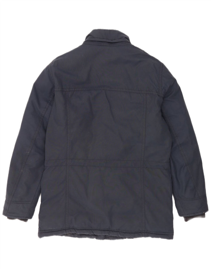 Timberland Ανδρικό παλτό UK 40 Large Navy Blue Cotton