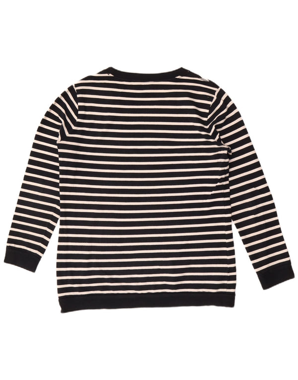 Massimo Dutti Γυναικεία φούτερ Jumper US 8 Medium Navy Blue ριγέ