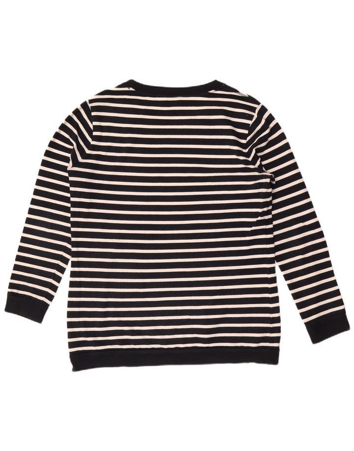 Massimo Dutti Γυναικεία φούτερ Jumper US 8 Medium Navy Blue ριγέ