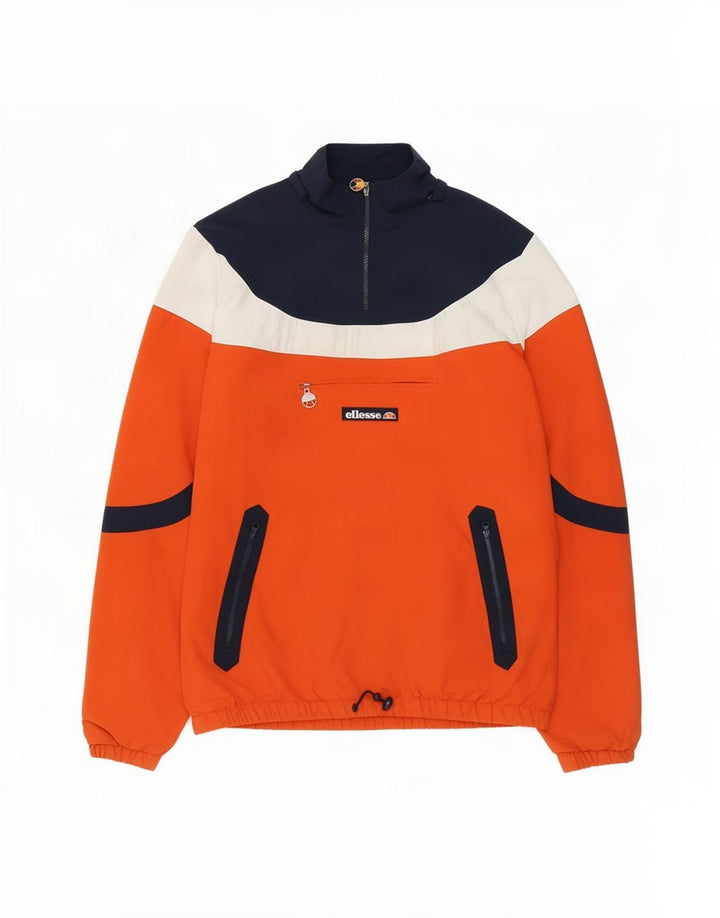 Ανδρική φόρμα πουλόβερ Ellesse Top Jacket Medium Orange Colourblock